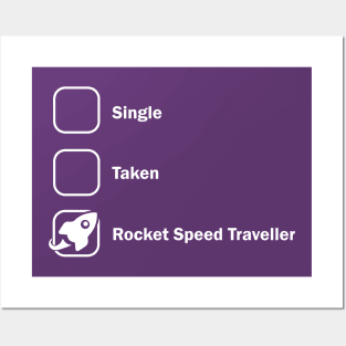 Rocket Speed Traveller Posters and Art